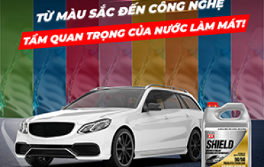TỪ MÀU SẮC ĐẾN CÔNG NGHỆ: TẦM QUAN TRỌNG CỦA NƯỚC LÀM MÁT ĐỘNG CƠ